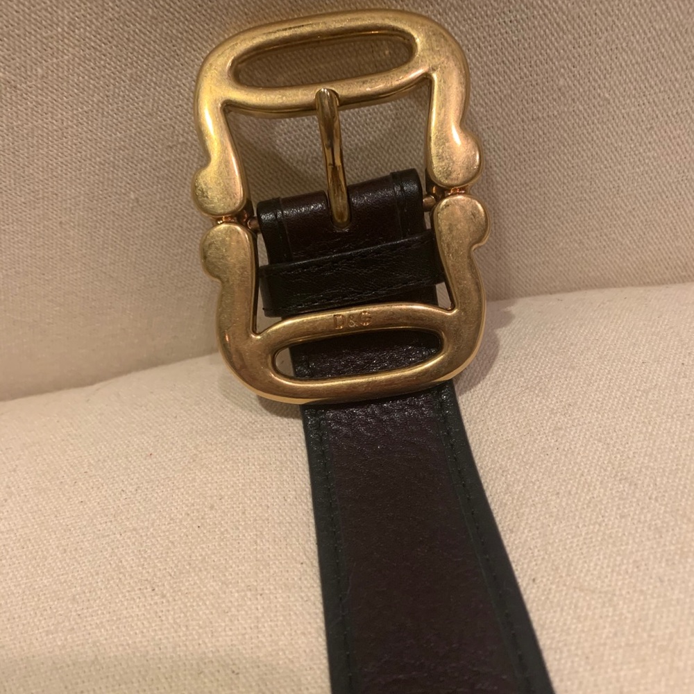 Dolce & Gabbana buckle with black and brown belt - Picture 4 of 7
